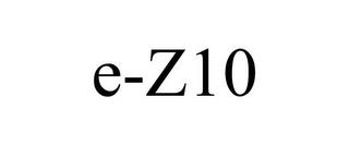 E-Z10 trademark