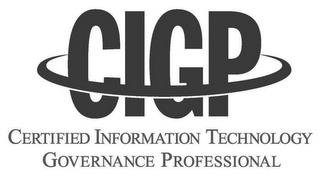 CIGP CERTIFIED INFORMATION TECHNOLOGY GOVERNANCE PROFESSIONAL trademark