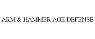 ARM & HAMMER AGE DEFENSE trademark