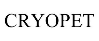 CRYOPET trademark