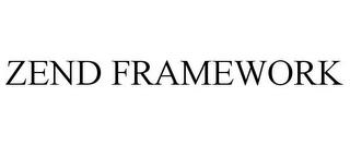 ZEND FRAMEWORK trademark