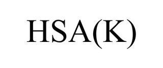 HSA(K) trademark