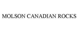 MOLSON CANADIAN ROCKS trademark