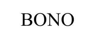 BONO trademark