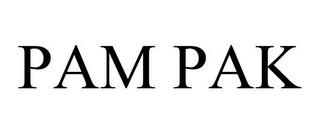 PAM PAK trademark