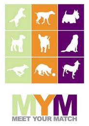 MEET YOUR MATCH MYM trademark