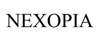 NEXOPIA trademark