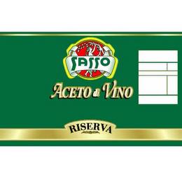 SASSO ACETO DI VINO RISERVA trademark