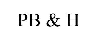 PB & H trademark