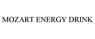 MOZART ENERGY DRINK trademark