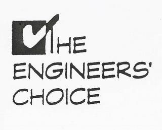 THE ENGINEERS' CHOICE trademark