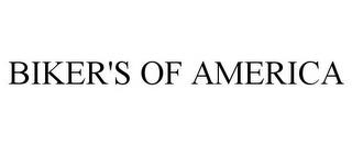 BIKER'S OF AMERICA trademark