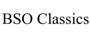 BSO CLASSICS trademark