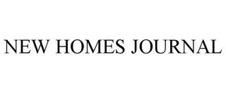 NEW HOMES JOURNAL trademark