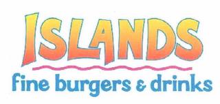 ISLANDS FINE BURGERS & DRINKS trademark