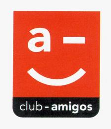 A - CLUB - AMIGOS trademark