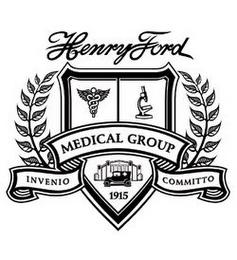 HENRYFORD MEDICAL GROUP INVENIO 1915 COMMITTO trademark