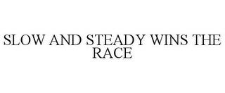 SLOW AND STEADY WINS THE RACE trademark