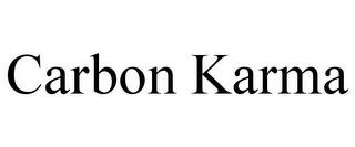 CARBON KARMA trademark