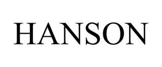 HANSON trademark