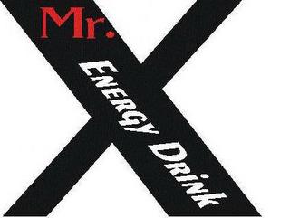 MR.X ENERGY DRINK trademark