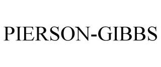 PIERSON-GIBBS trademark