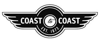 COAST TO COAST EST. 1972 trademark