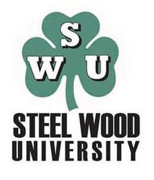 S W U STEEL WOOD UNIVERSITY trademark