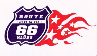 ROUTE 66 KLUBS MADE IN USA trademark