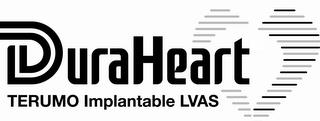 DURAHEART TERUMO IMPLANTABLE LVAS trademark