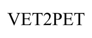 VET2PET trademark