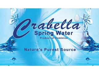 CRABELLA SPRING WATER NATURE'S PUREST SOURCE PRODUCT OF DOMINICA trademark