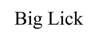 BIG LICK trademark