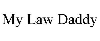 MY LAW DADDY trademark