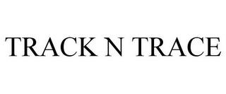 TRACK N TRACE trademark