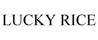 LUCKY RICE trademark