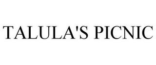 TALULA'S PICNIC trademark