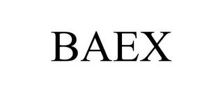 BAEX trademark