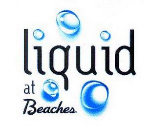 LIQUID AT BEACHES trademark