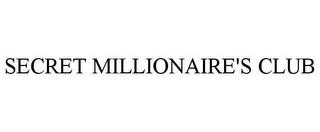 SECRET MILLIONAIRE'S CLUB trademark