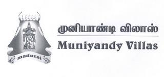 MADURAI MUNIYANDY VILLAS trademark