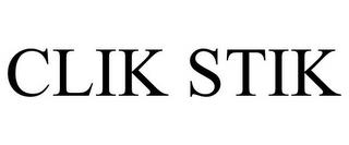 CLIK STIK trademark