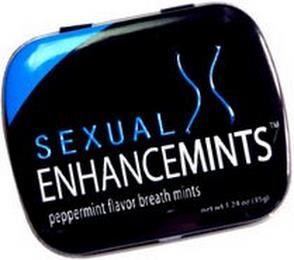 SEXUAL ENHANCEMINTS PEPPERMINT FLAVOR BREATH MINTS trademark