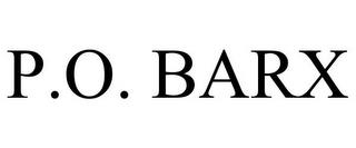 P.O. BARX trademark