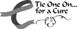 C TIE ONE ON...FOR A CURE trademark