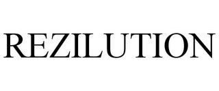 REZILUTION trademark