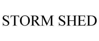 STORM SHED trademark