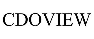 CDOVIEW trademark