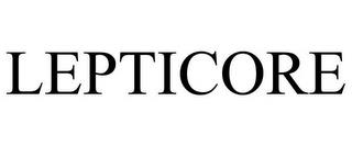 LEPTICORE trademark