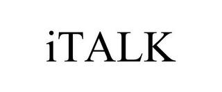 ITALK trademark